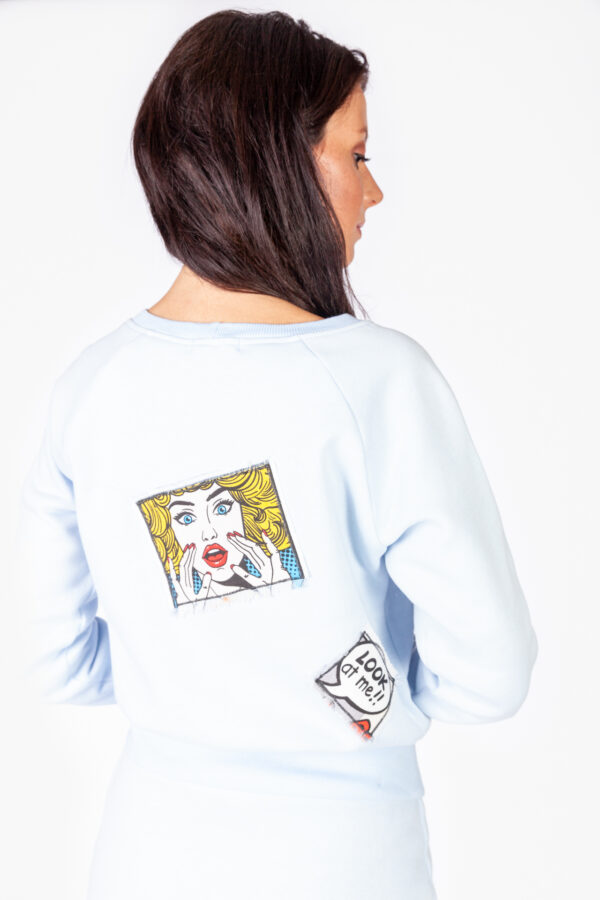Sweatshirt Pop Art (Kurz) – Bild 3