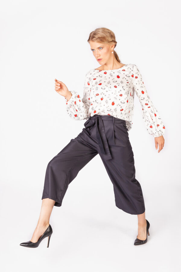 Culottes mit einem Gürtel – Bild 2