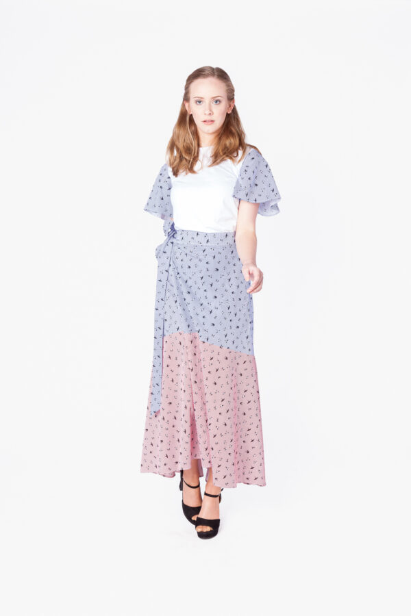 Bluse/Top mit Butterfly-Ärmel – Bild 2