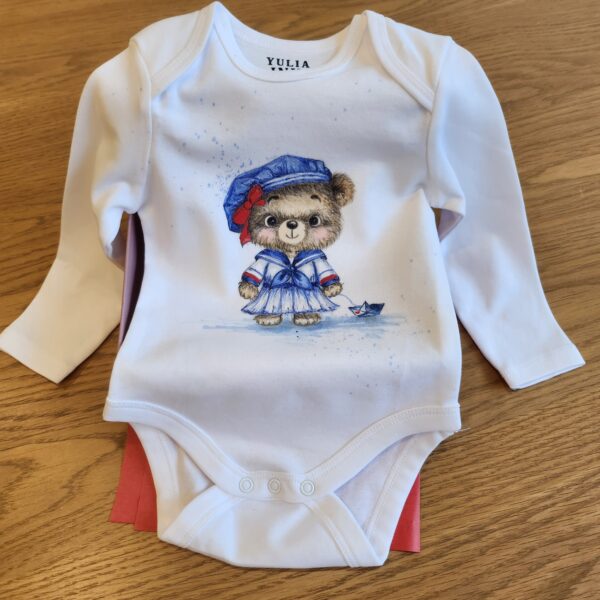 Handbemalte Baby Body
