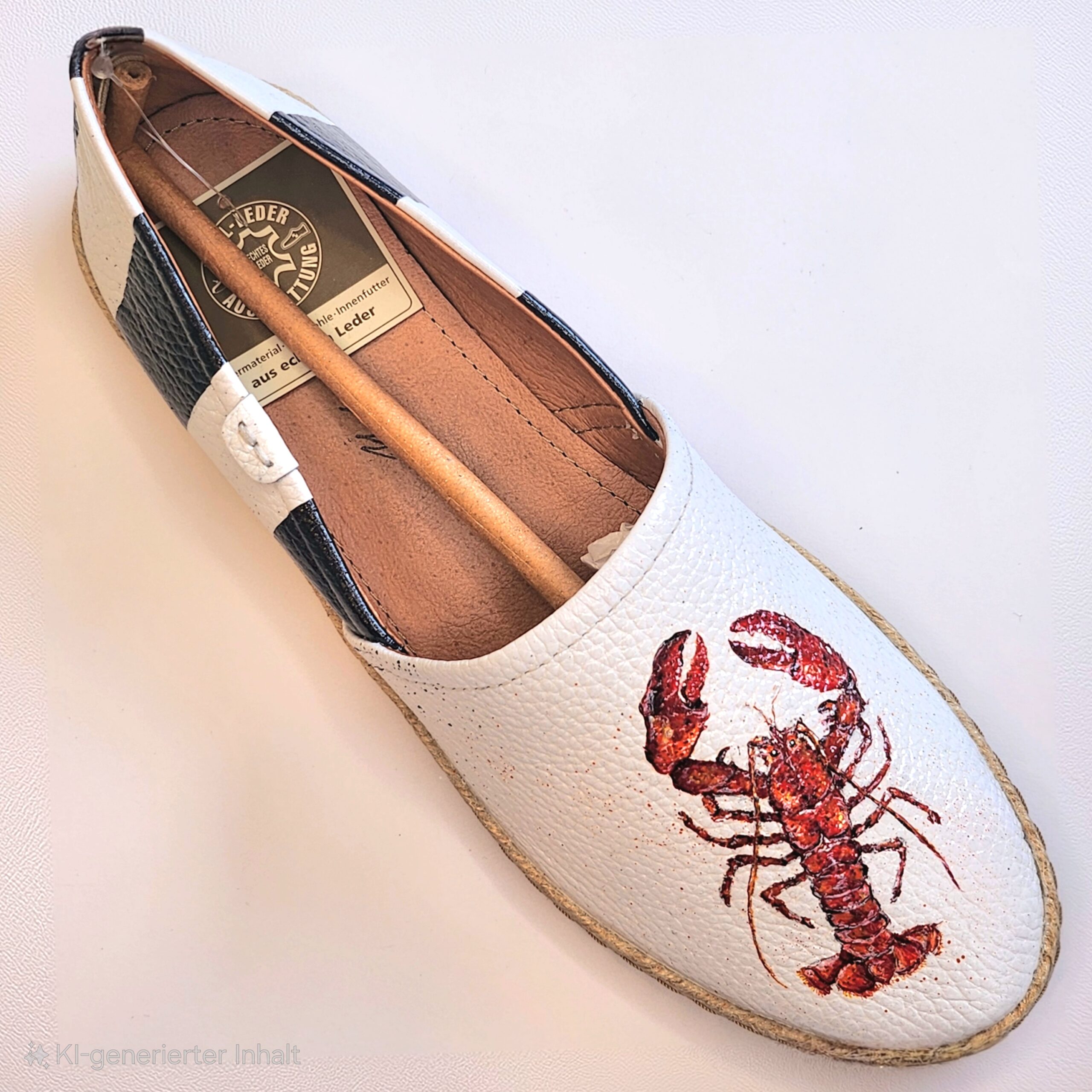 Handbemalte Damen Espadrilles (Maritim) – Bild 2