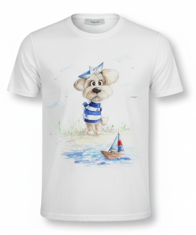 Handbemalte Kindershirt (Gr.116)