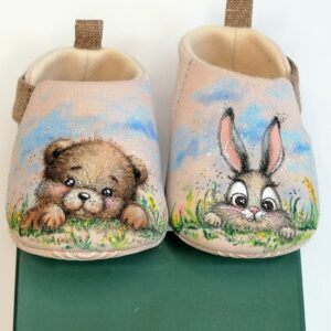 Handbemalte Kinderschuhe